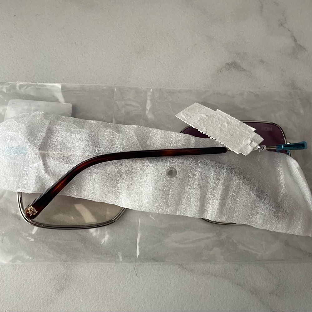 MCM 58mm lightweight rectangular sunglasses NWT - image 11